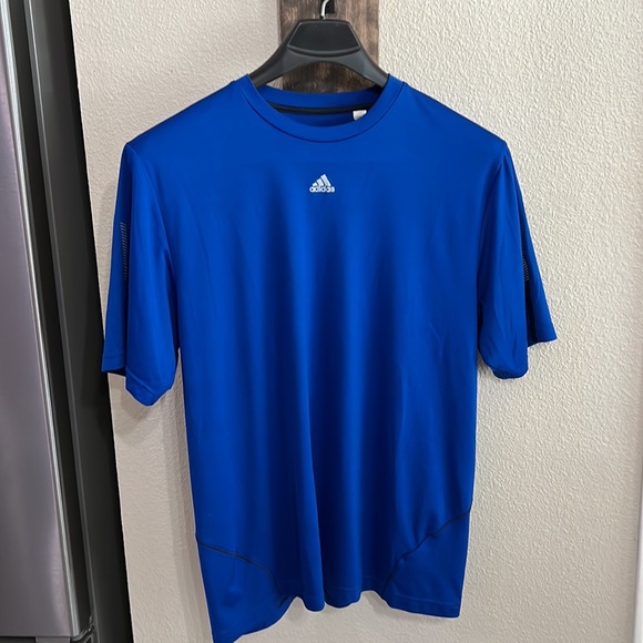 Men’s blue Adidas athletic shirt dry fit - Picture 14 of 14